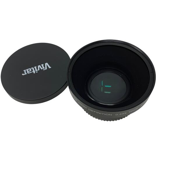 Vivitar HD4 MC AF High Definition .43x Wide Angle Converter W/Macro Lens - Picture 1 of 7